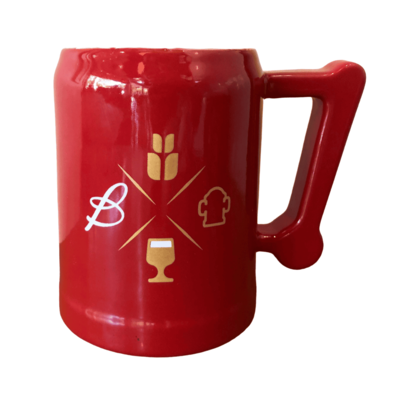Caneca De Chopp Vermelha